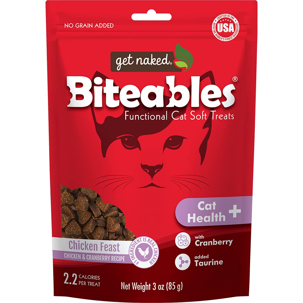 Get Naked Biteables Natural Soft Treats for Cats